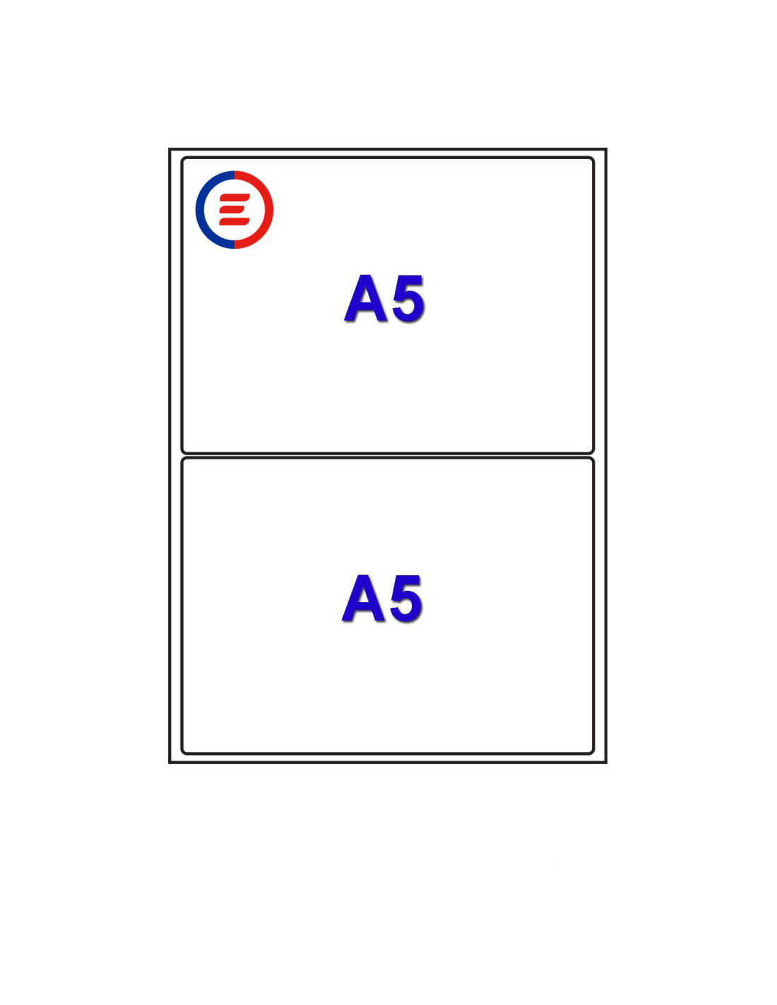 Etiquettes Format A5