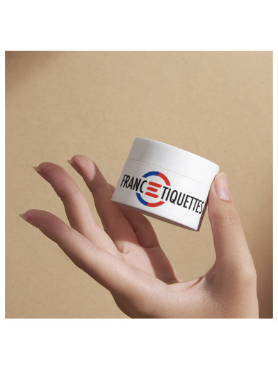 Etiquettes adhésives polyester blanc mat
